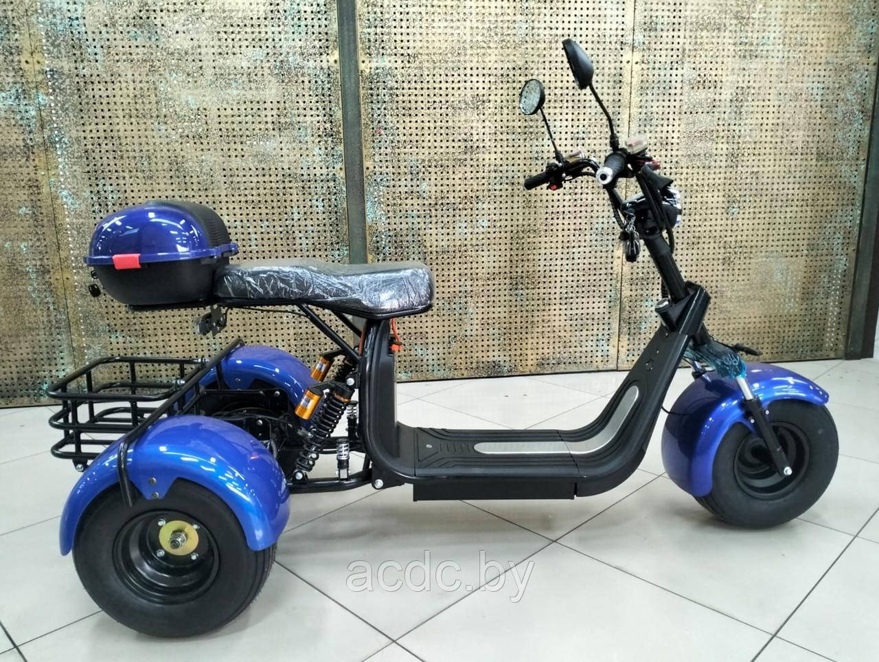 Электроскутер CityCoCo Trike GT X7 PRO - фото 8 - id-p201284828