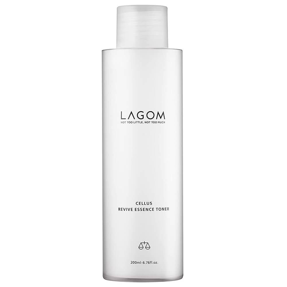 200 МЛ!Тонер-эссенция для глубокого увлажнения с аденозином Lagom Cellus Revive Essence Toner