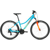 Велосипед Forward Jade 27.5 1.0 2022 (бирюзовый/желтый) - фото 1 - id-p182028811