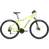 Велосипед Forward Sporting 29 2.2 D р.21 2022 (светло-зеленый/черный)