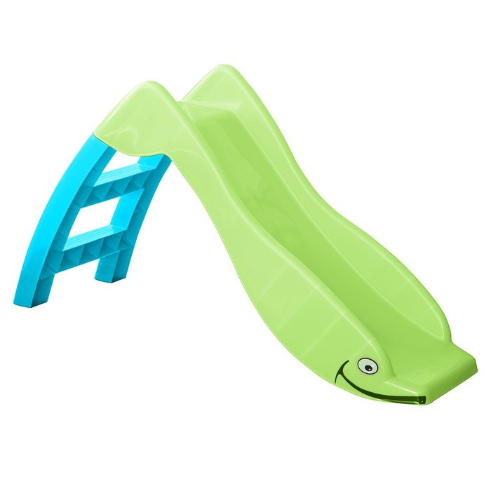 Горка «Дельфин», цвет зеленый, голубой - фото 1 - id-p203024566