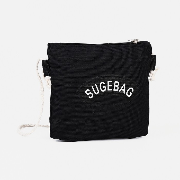 Рюкзак на молнии, наружный карман, набор шопер, сумка, цвет чёрный - фото 9 - id-p203024901