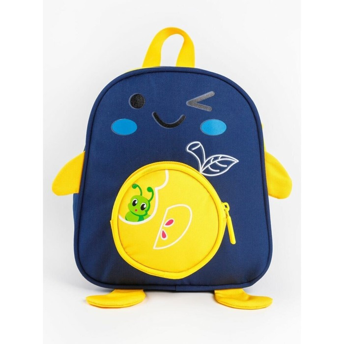 Рюкзак детский AMAROBABY APPLE, синий - фото 3 - id-p203024864