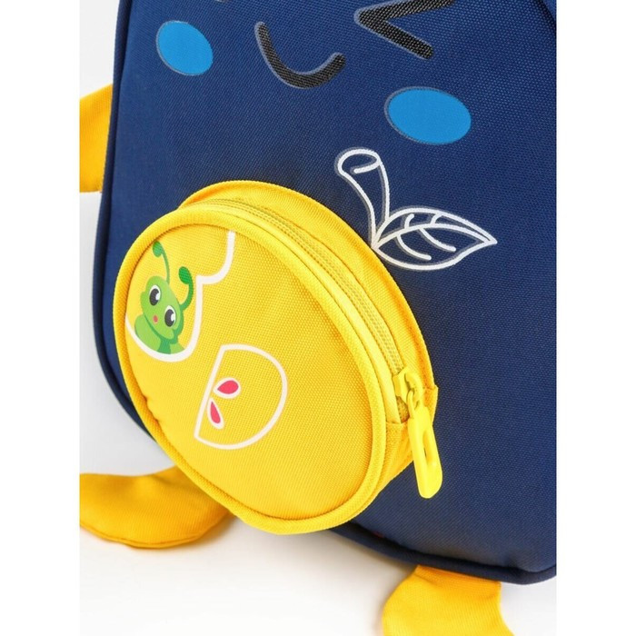 Рюкзак детский AMAROBABY APPLE, синий - фото 4 - id-p203024864