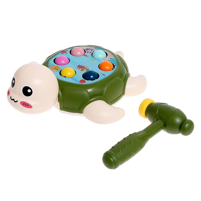 Развивающая игрушка «Поймай черепашку», 1 молоточек - фото 2 - id-p203026383
