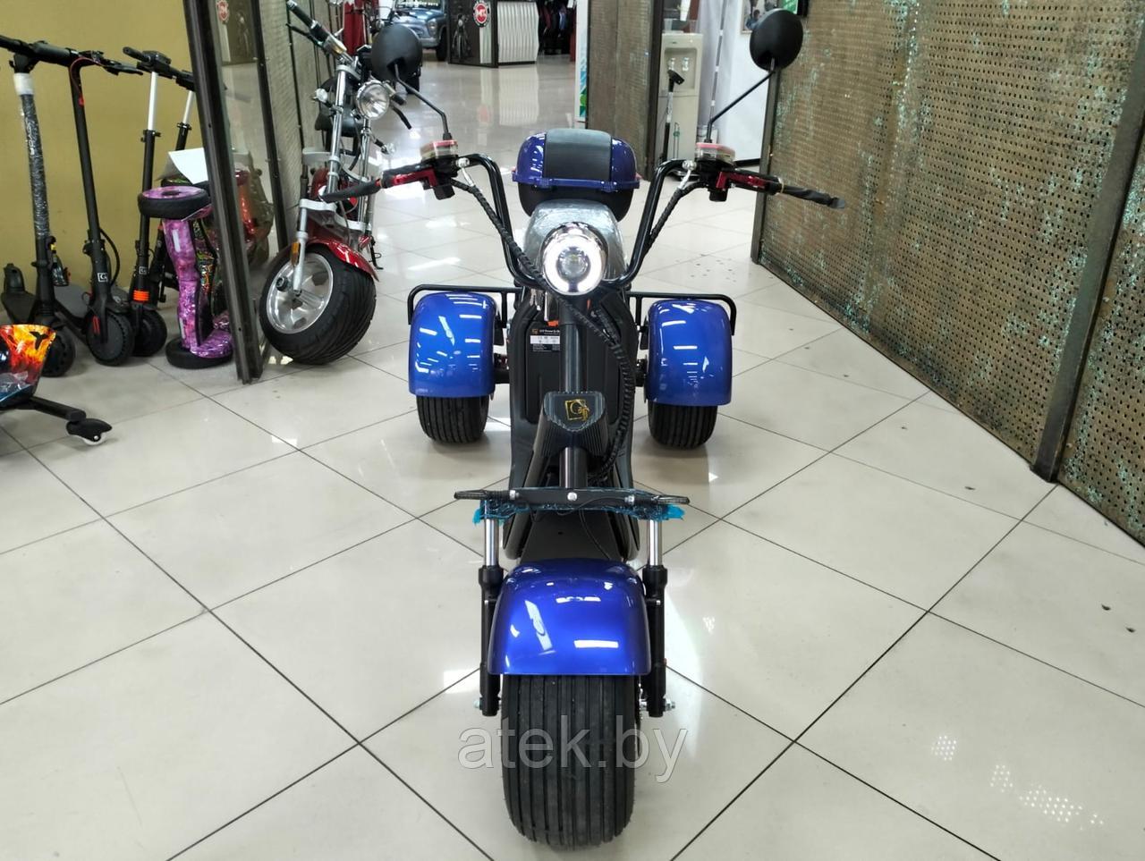 Электроскутер CityCoCo Trike GT X7 PRO - фото 9 - id-p201285938