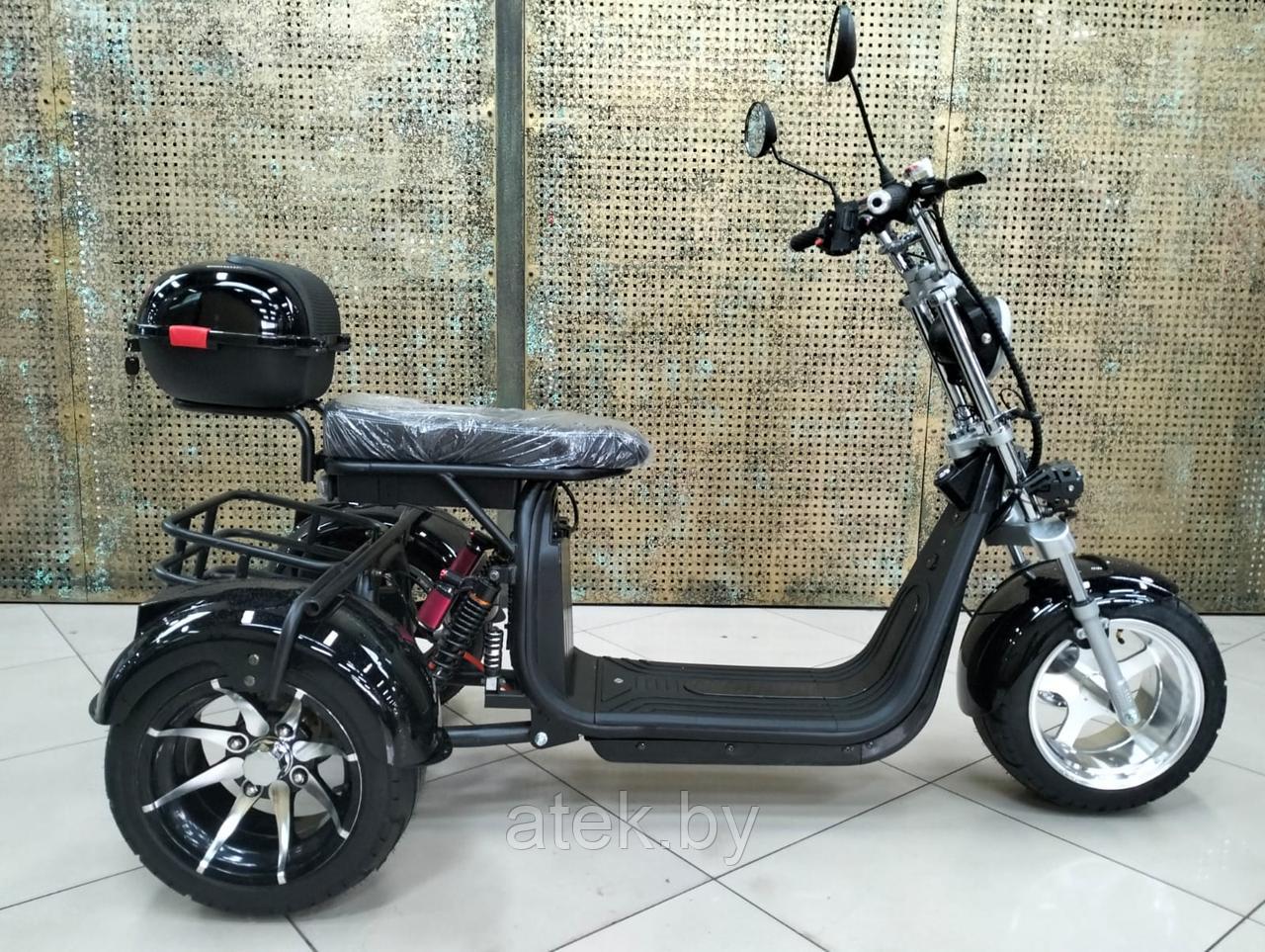 Электроскутер CityCoCo x12 Trike PRO - фото 3 - id-p201285939