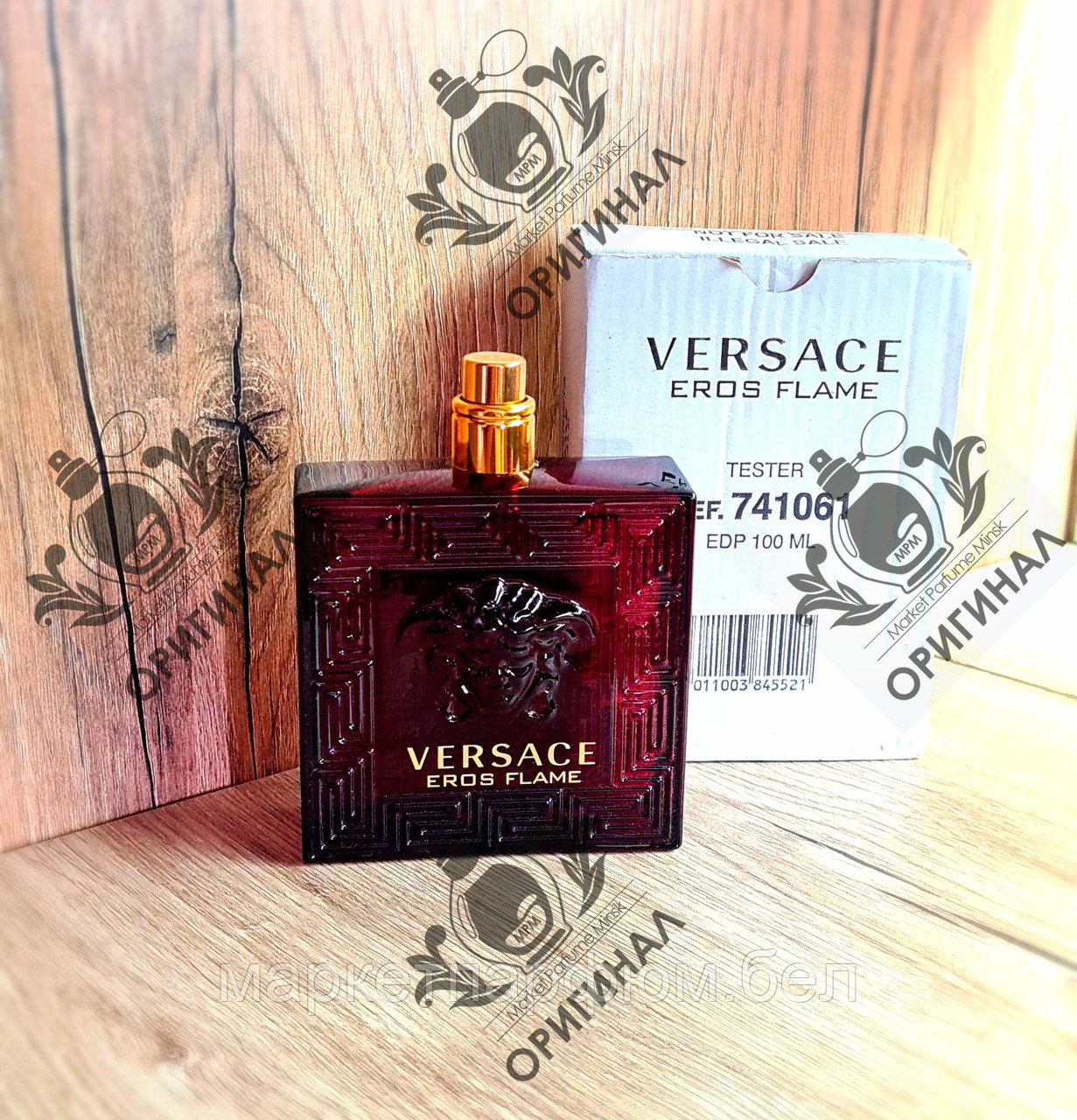 100мл VERSACE Eros Flame (Оригинал,Tester) мужской парфюм производство Италия - фото 1 - id-p203029350