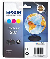 Чернильный картридж Epson 267 Голубой+Пурпурный+Желтый (C13T26704010) 6.7мл