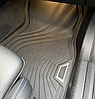 Резиновые оригинальные ПЕРЕДНИЕ высокие на коврики BMW G20 G21 3 серия (2шт.), фото 3
