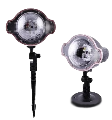 Лазерный проектор Snow lamp цветной RGB фонарь - фото 3 - id-p138581080