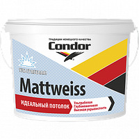Краска ВД "Mattweiss" (Матвайс), ведро 1 л (1,5 кг)