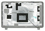 Крышка матрицы HP Pavilion 15-N, серебристая, с рамкой (с разбора), фото 2