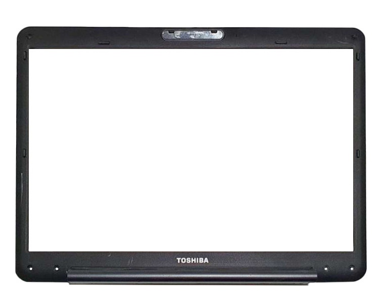 Рамка крышки матрицы Toshiba Satellite A300, черная (с разбора)