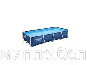 Каркасный бассейн Steel Pro, 400 х 211 х 81 см, BESTWAY