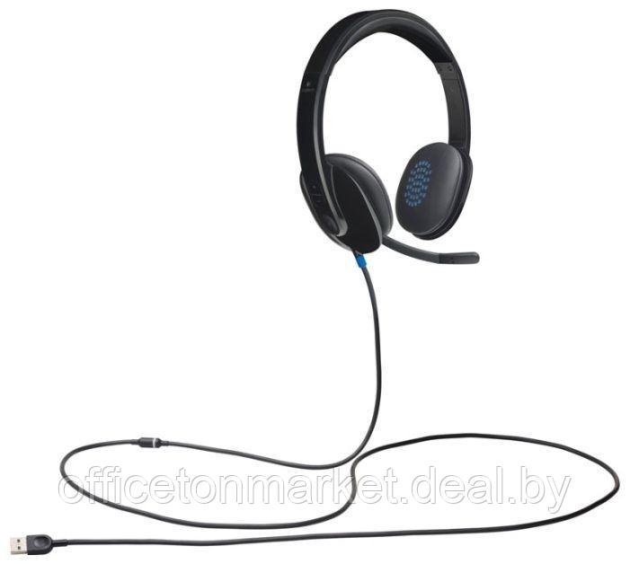 Наушники с микрофоном "PC USB Headset H540" - фото 1 - id-p203046919