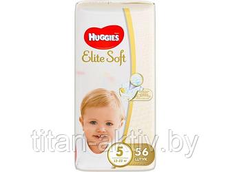 Подгузники детск. однораз. Elite Soft 5 (12-22 кг) 56 шт. Huggies