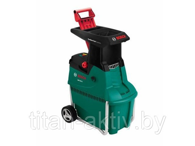 Садовый измельчитель BOSCH AXT 25 D (2500 Вт, фрезы, 175 кг/ч, ветки до 40 мм, вес 31.3 кг) - фото 1 - id-p203029652