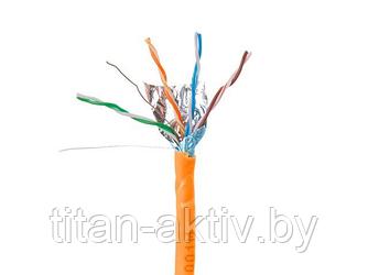 Кабель витая пара F/UTP Cat5E 4х2х24AWG (0.51мм) 305м, CCA, внутр. (ПВХ) Юпитер (ЮПИТЕР)