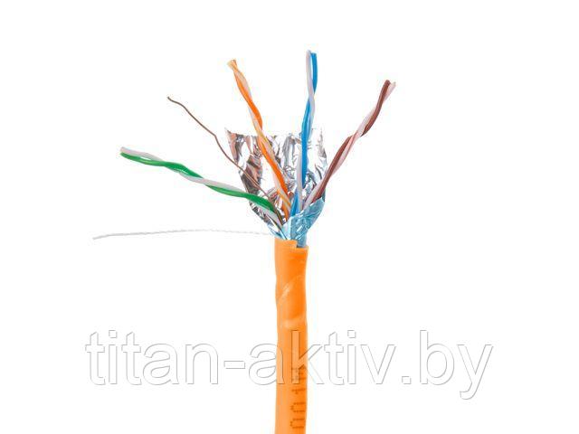 Кабель витая пара F/UTP Cat5E 4х2х24AWG (0.51мм) 305м, CCA, внутр. (ПВХ) Юпитер (ЮПИТЕР) - фото 1 - id-p109194811