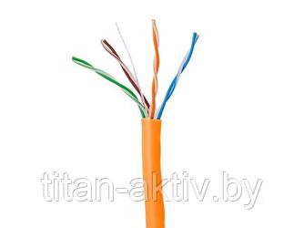 Кабель витая пара U/UTP Cat5E 4х2х24AWG (0.51мм) 305м, CCA, внутр. (ПВХ) Юпитер (ЮПИТЕР)