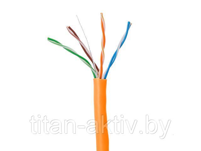 Кабель витая пара U/UTP Cat5E 4х2х24AWG (0.51мм) 305м, CCA, внутр. (ПВХ) Юпитер (ЮПИТЕР) - фото 1 - id-p109194814