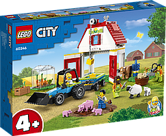 Конструктор LEGO Original City Ферма и амбар с животными, 60346