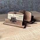 Подставка настольная для визиток (визитница), фото 2