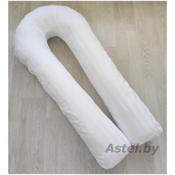 Подушка для беременных с наволочкой Martoo Mommy-U WHITE сатин - фото 1 - id-p203084127