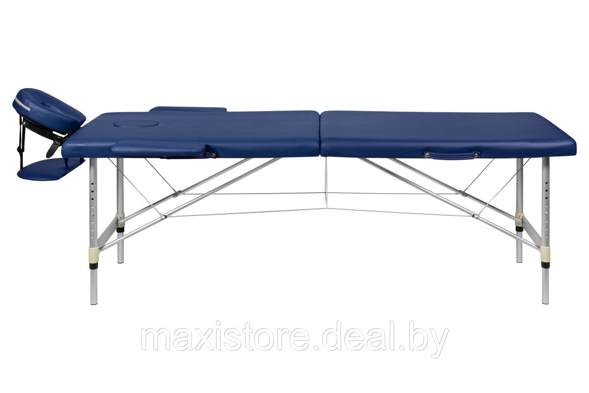 Массажный стол BodyFit 60 см складной 2-c Алюминиевый (Синий) - фото 3 - id-p202254804