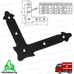Угол декоративный прямой УДП 75