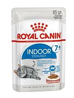 Влажный корм для кошек Royal Canin INDOOR STERILISED CAT +7 (соус)