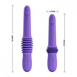 Мини секс машина Pazuzu c поступательными движениями фиолетовый, фото 3