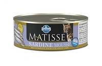 Консервы для кошек Farmina Matisse Cat Mousse Sardine 300 гр