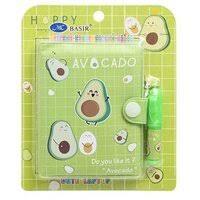 Детский подарочный набор: блокнот "Авокадо" и мини-ручка - фото 4 - id-p203087515
