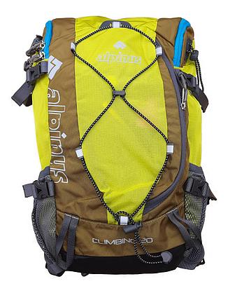 Походный рюкзак Climbing-20 /ALPINUS, 25L, серый + желтый/, фото 2