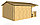 Дачный домик "Эльза" 3,6х4,8 м  из профилированного бруса, (базовая комплектация), фото 3