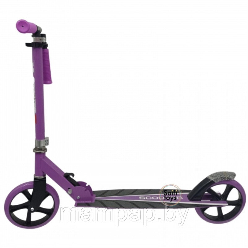 Самокат двухколесный Scooter 2032| Фиолетовый Нагрузка до 100 кг