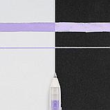 Ручка гелевая "Gelly Roll Souffle", 1.0 мм, прозрачный, стерж. пурпурный, фото 2