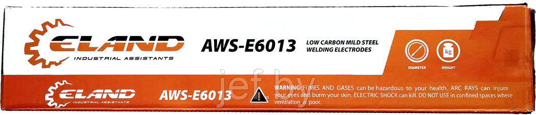 Сварочный электрод AWS E6013 (3.0 mm*2,5 kg) ELAND AWSE6013EL325 - фото 1 - id-p203098419
