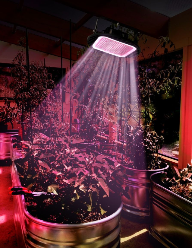 Фитопрожектор светодиодный Plant grow light 50 Вт, IP66, 220 В, 50 LED ламп, 19.50 х 9.50 см мультиспектральны - фото 3 - id-p203109083