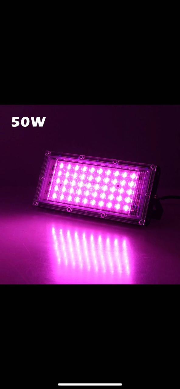 Фитопрожектор светодиодный Plant grow light 100 Вт, IP66, 220 В, 96 LED ламп, 23.5х13 см мультиспектральный дл - фото 6 - id-p203109309