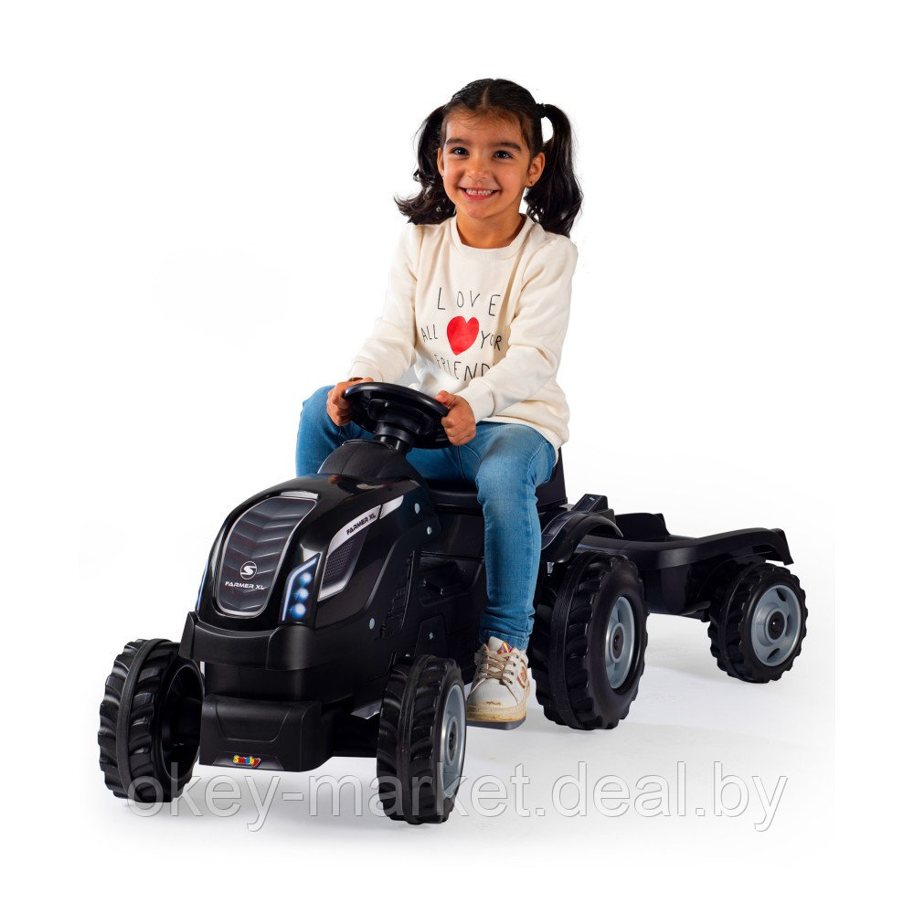 Детский педальный трактор Smoby Farmer XL 710131 - фото 3 - id-p203109570