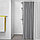 IKEA/ ЛУДДХАГТОРН штора для ванной, 180x200 см, серый, фото 2