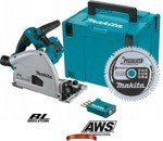 Аккумуляторная погружная пила Makita DSP601ZJU (18+18V, без аккумуляторов, AWS-модуль, кейс MakPac)