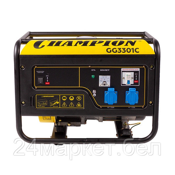 Бензиновый генератор Champion GG3301C - фото 3 - id-p203115749