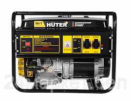 Бензиновый генератор Huter DY6500L, фото 2