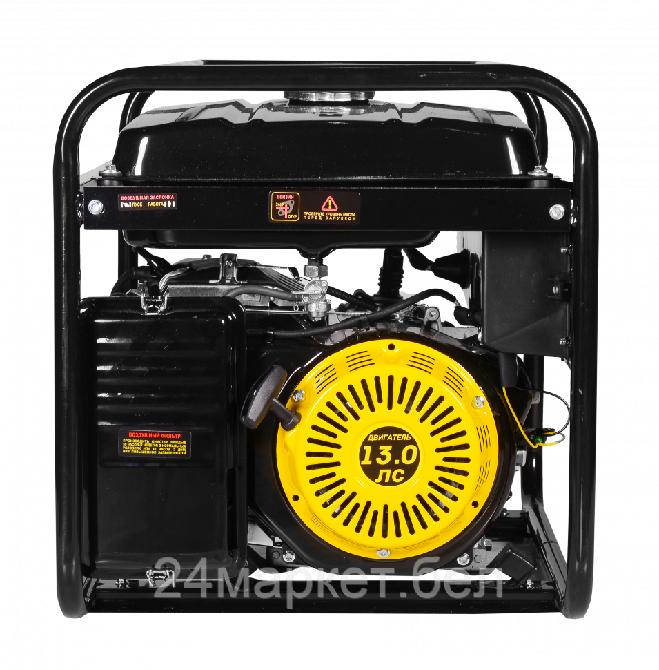 Бензиновый генератор Huter DY6500L - фото 4 - id-p203115856