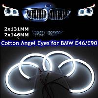 Ангельские глазки COTTON E46 (131*2+146*2) белые