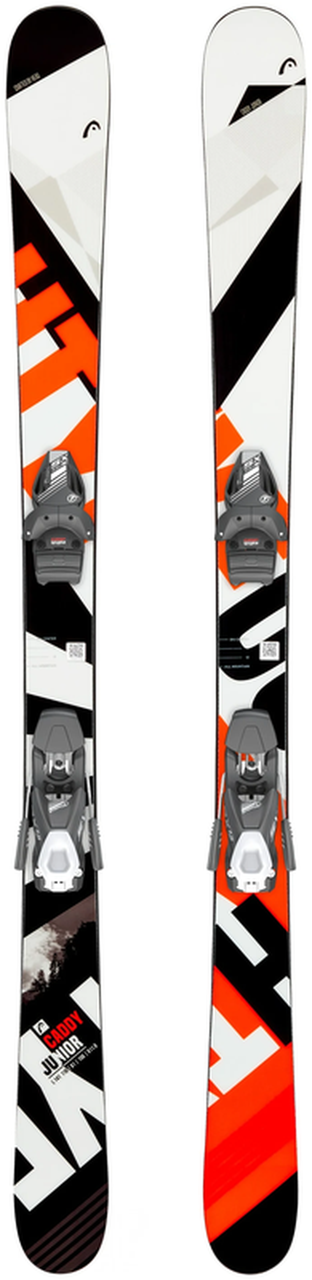Горные лыжи Head Caddy Jr 141 / 314069 (black/neon orange) - фото 1 - id-p203118428